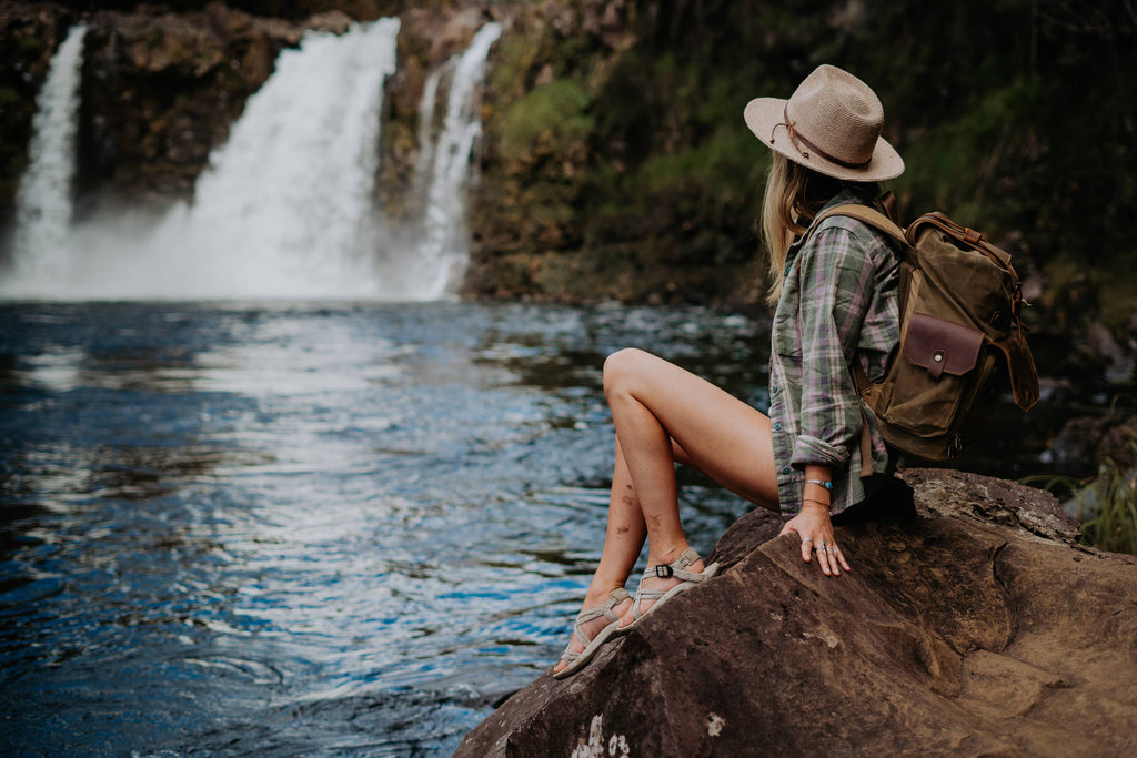 Hiking in Sandals